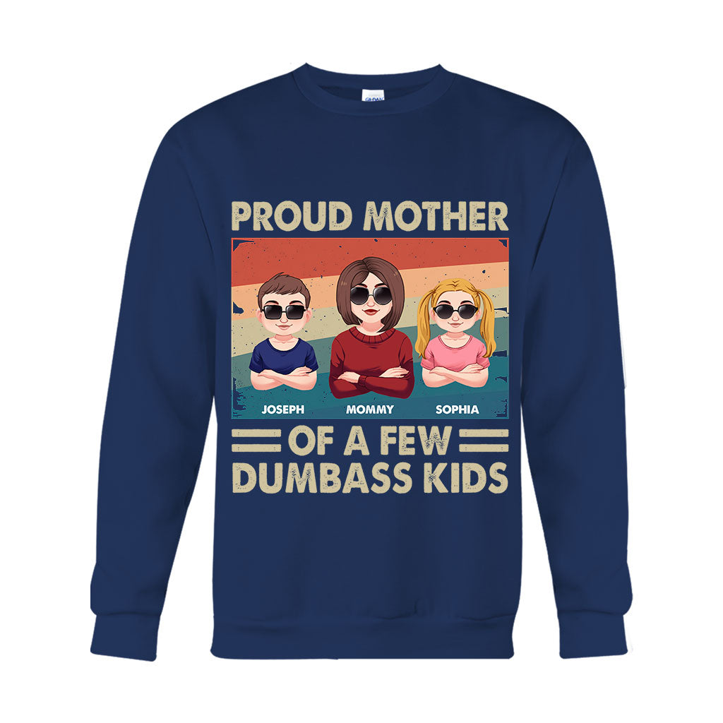 Proud Mother Of A Few Kids - Personalized Mother T-shirt And Hoodie