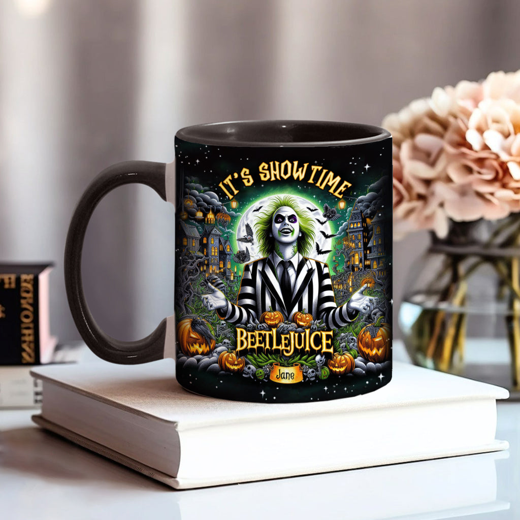 It's Showtime! - Personalized Accent Mug