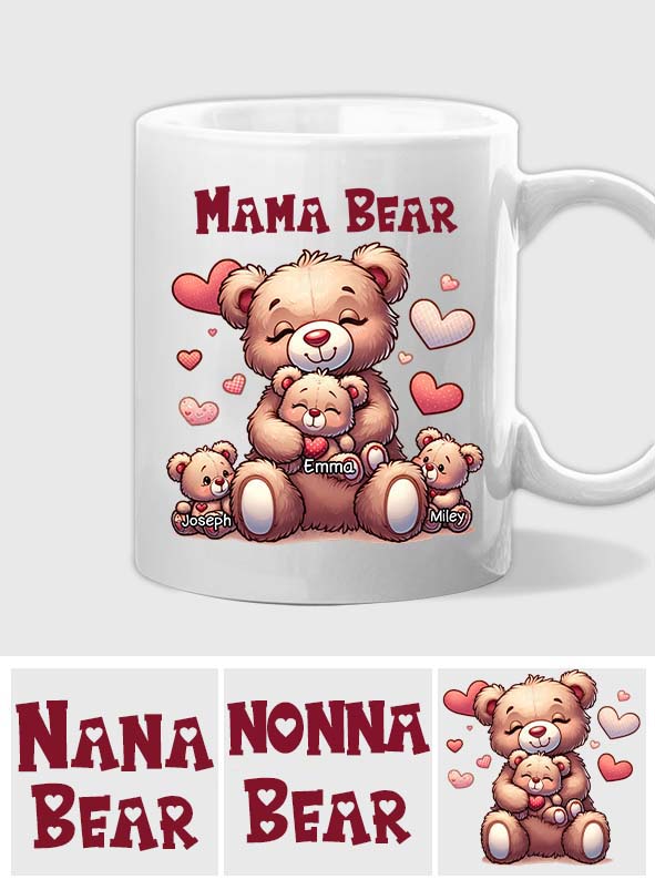 Mama Bear - Personalized Mother Mug