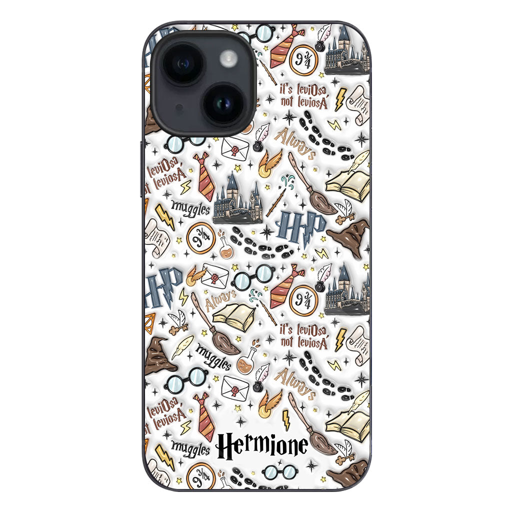 Wizard Magic - Personalized The Magic World Clear Phone Case