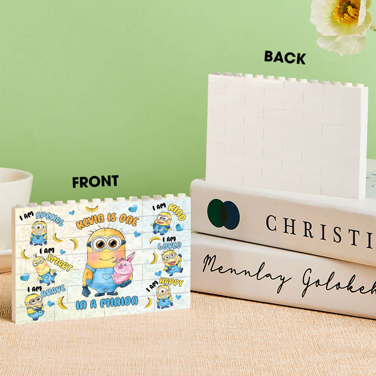 You Are One In A Minion - Personalized One-sided Horizontal Rectangle Building Brick Blocks