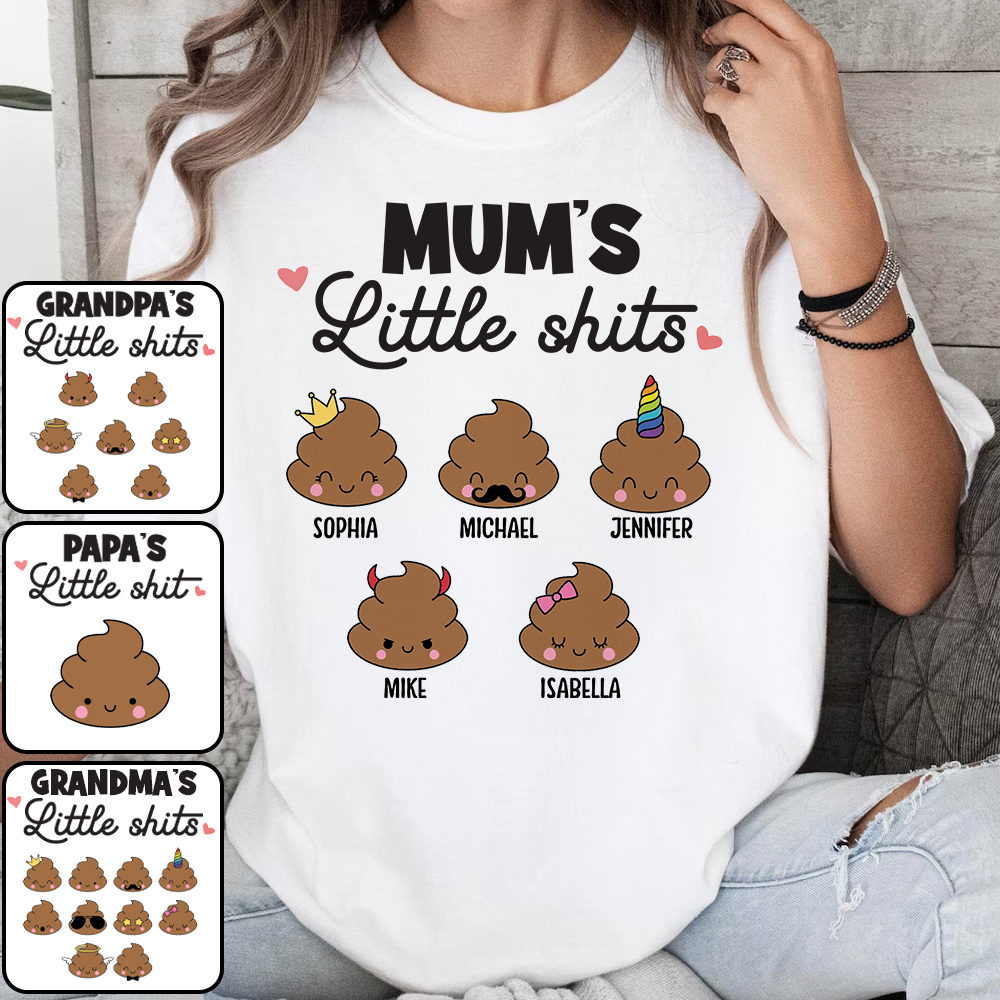Little Cuties - Personalized Mother T-shirt And Hoodie