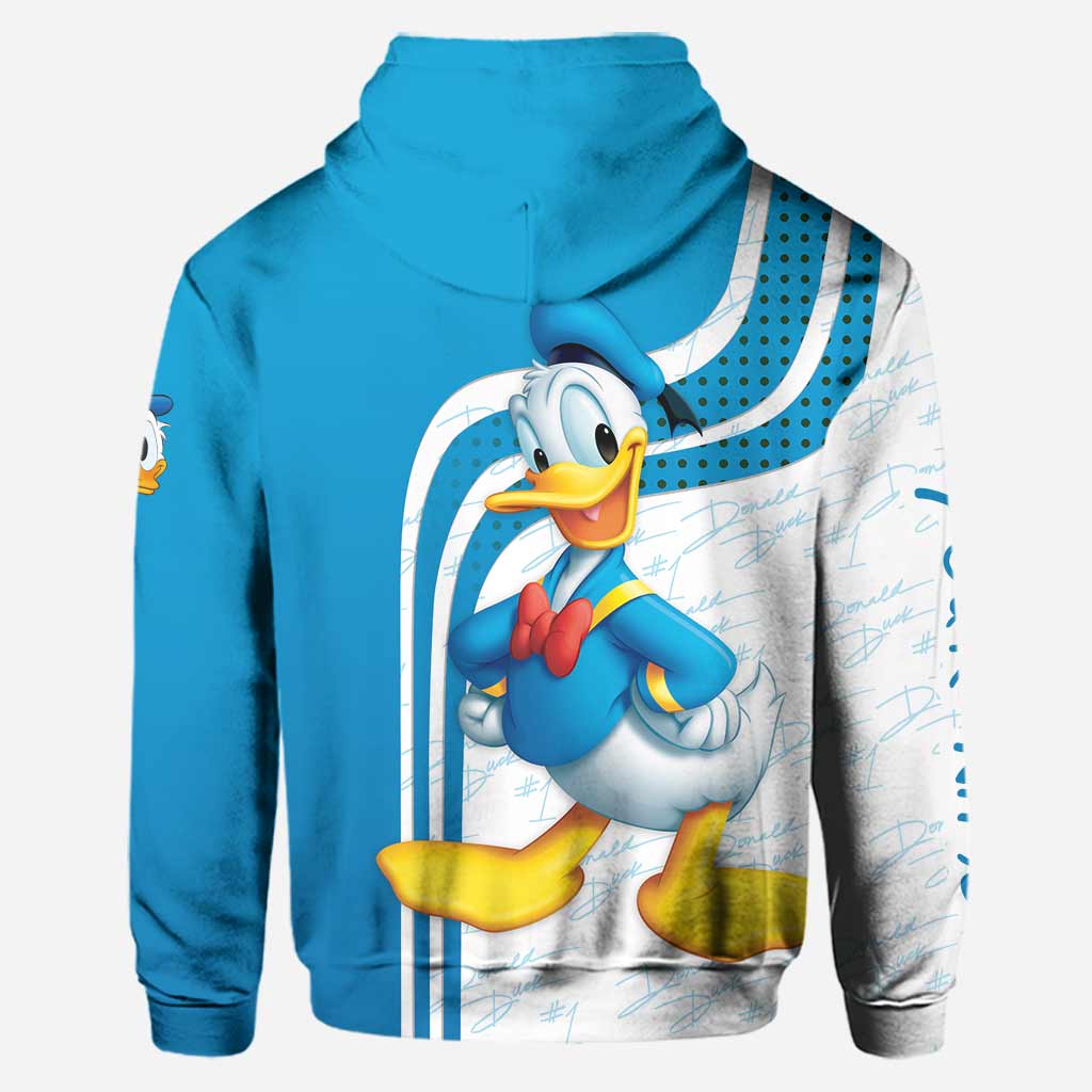 Lovely Duck - Personalized Mouse Hoodie And Leggings