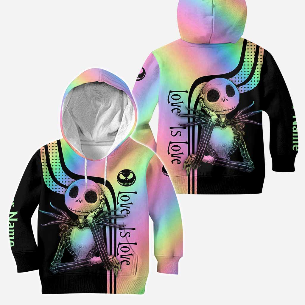 Love Is Love - Personalized LGBT Support Hoodie And Leggings