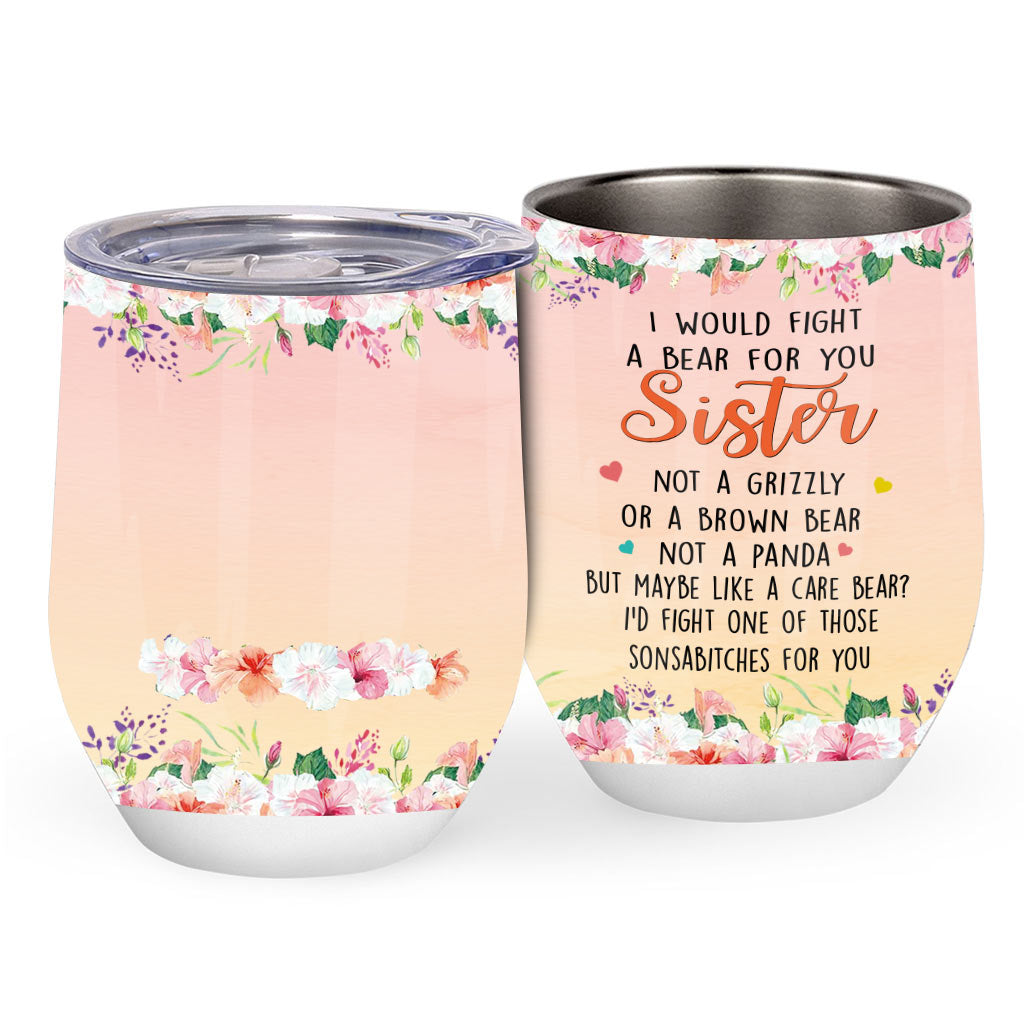 Bestie - Personalized Wine Tumbler