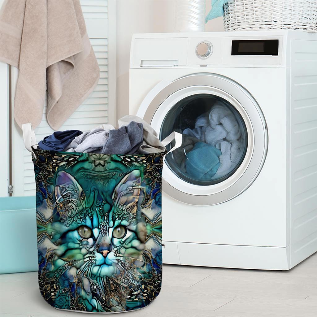 Magical Cat Cat Laundry Basket 0622