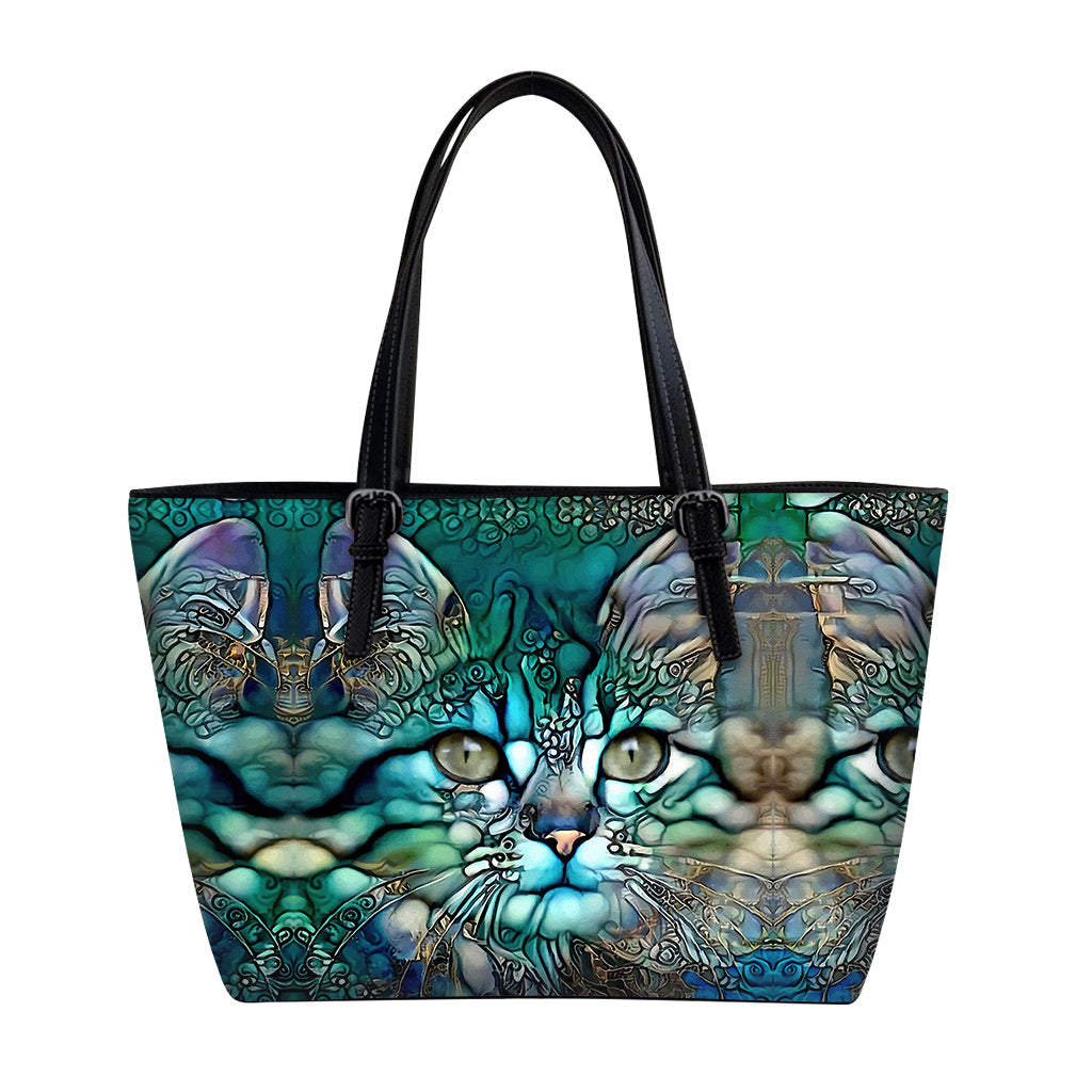 Cat Lover Cat Leather Bag 0622