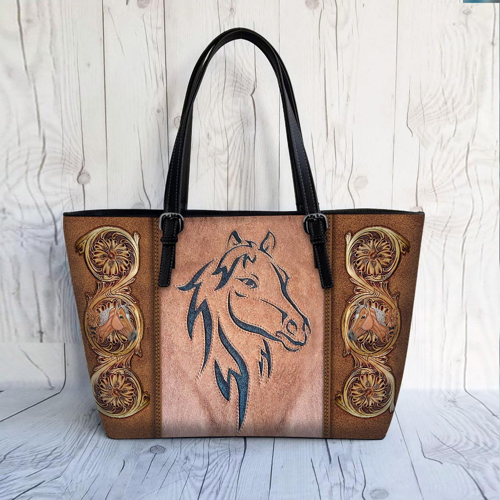 Love Horses Horse Leather Bag 0622