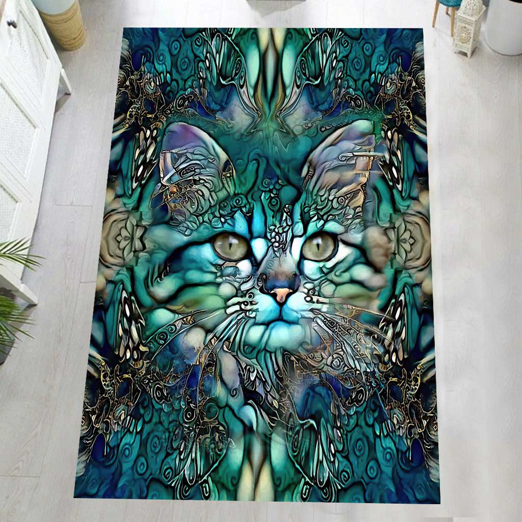 Magical Cat Cat Rug 0622