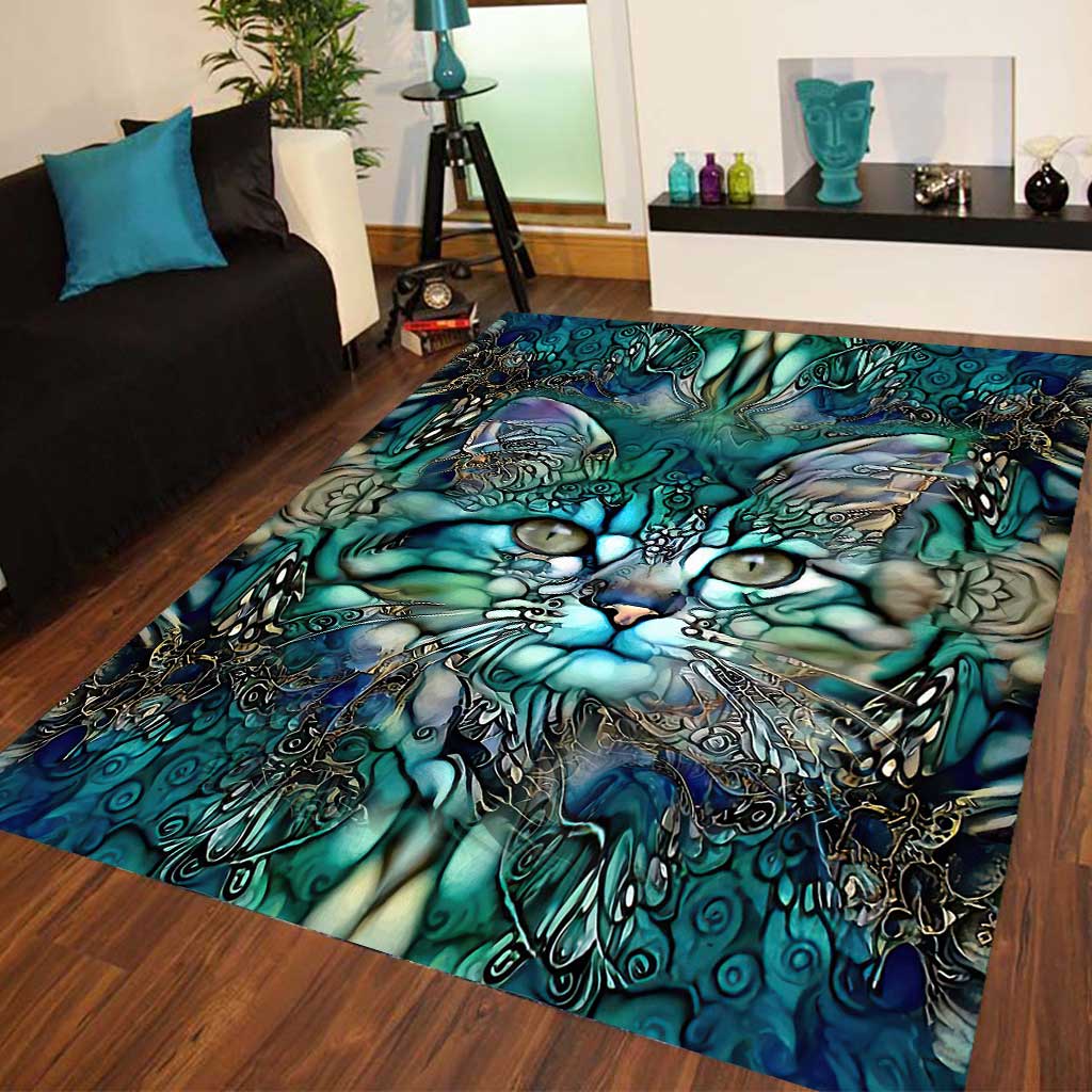 Magical Cat Cat Rug 0622