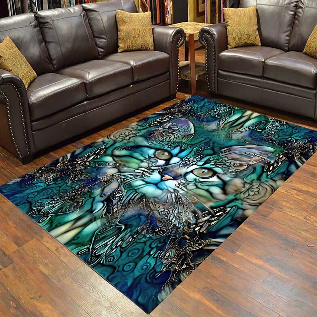 Magical Cat Cat Rug 0622