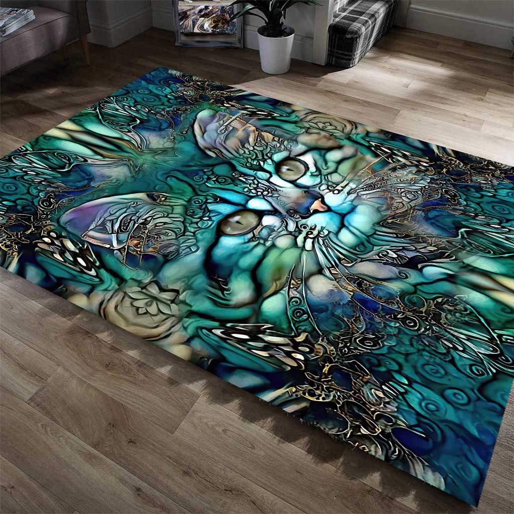 Magical Cat Cat Rug 0622