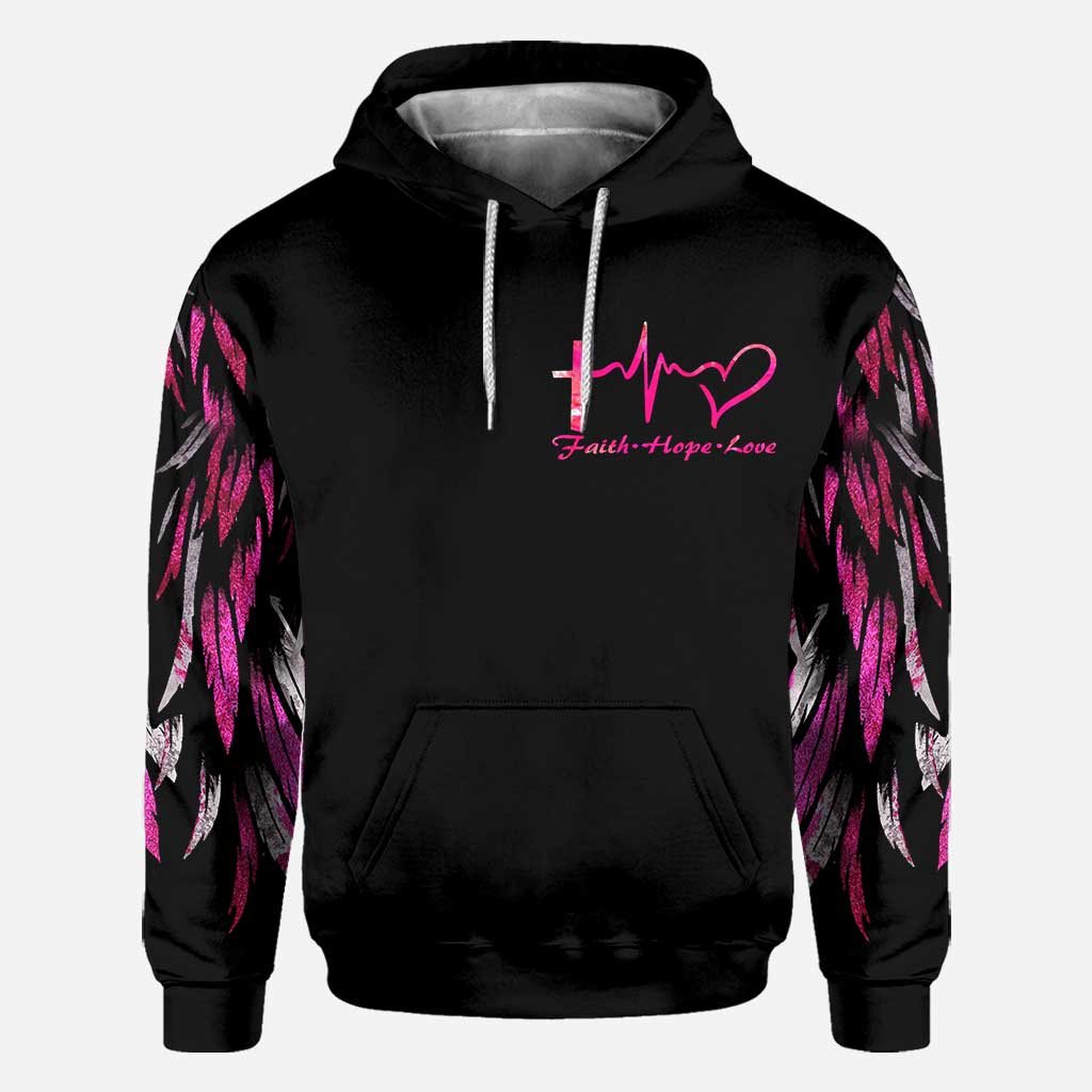 Be Stronger Eagle Breast Cancer - Breast Cancer Awareness All Over T-shirt and Hoodie 0822