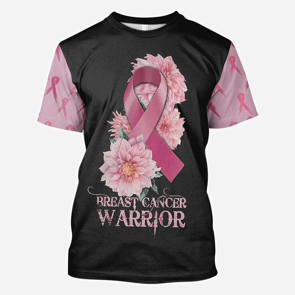 Breast Cancer Warrior - Breast Cancer Awareness All Over T-shirt and Hoodie 0822