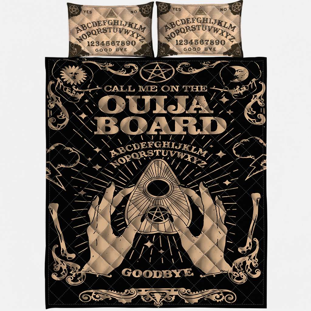 Ouija Board Witch - Witch Quilt Set 0822