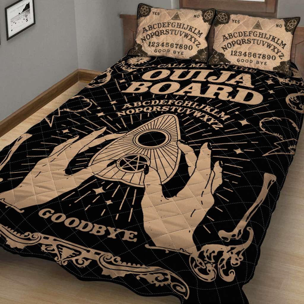 Ouija Board Witch - Witch Quilt Set 0822