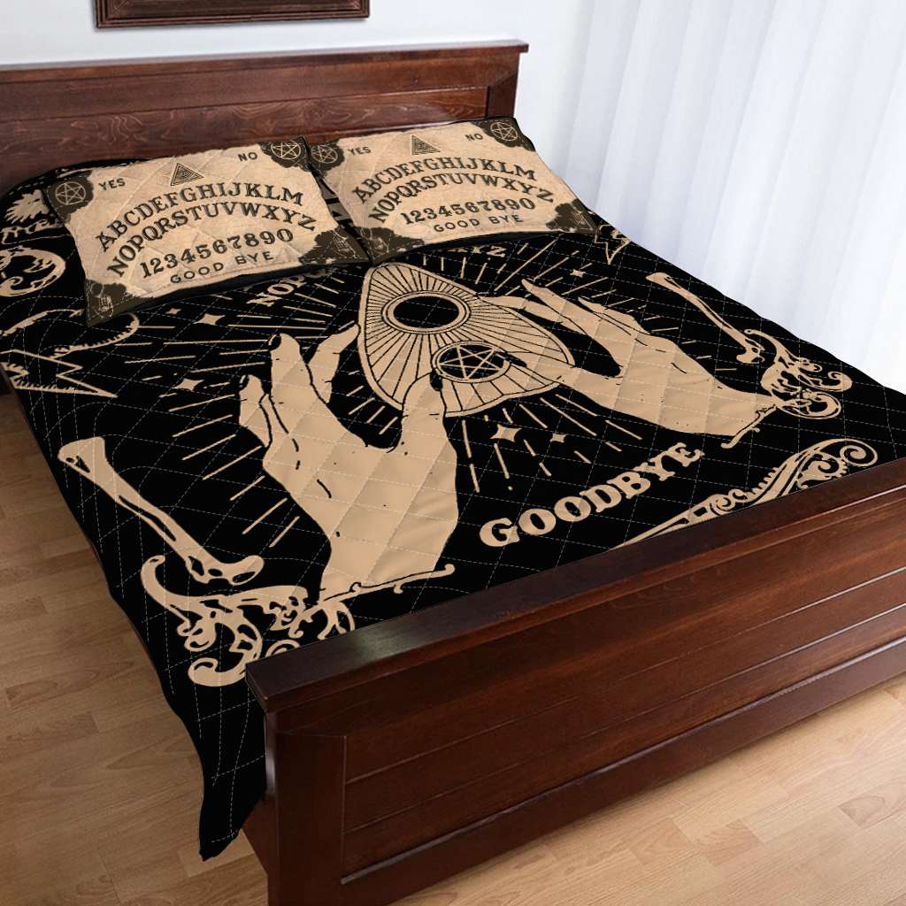 Ouija Board Witch - Witch Quilt Set 0822