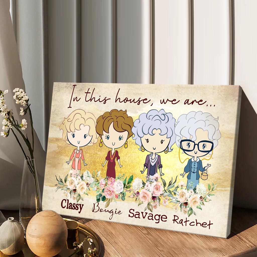 In This House - Canvas And Poster