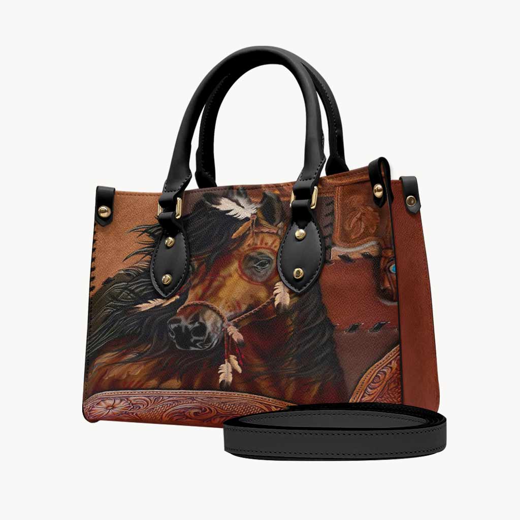 Beautiful Horse Spirit - Horse Leather Handbag 0921