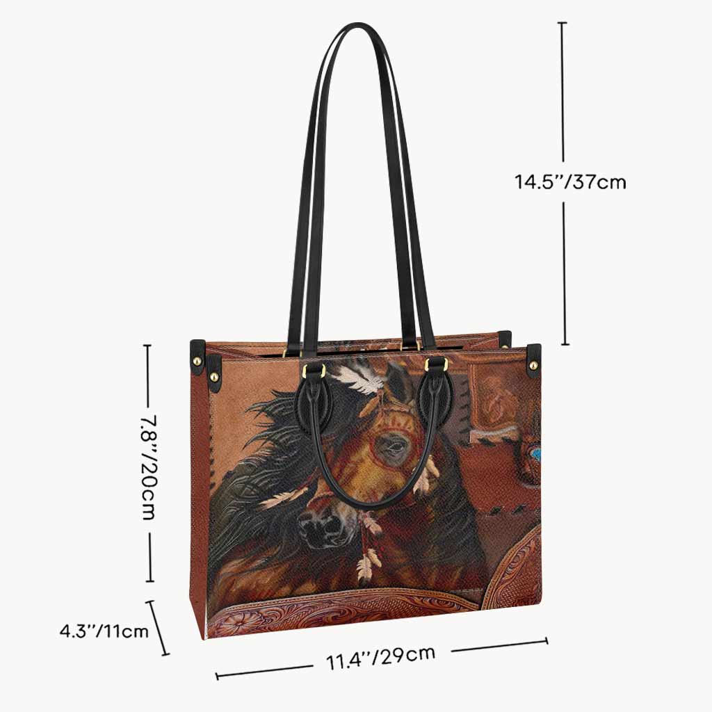 Beautiful Horse Spirit - Horse Leather Handbag 0921