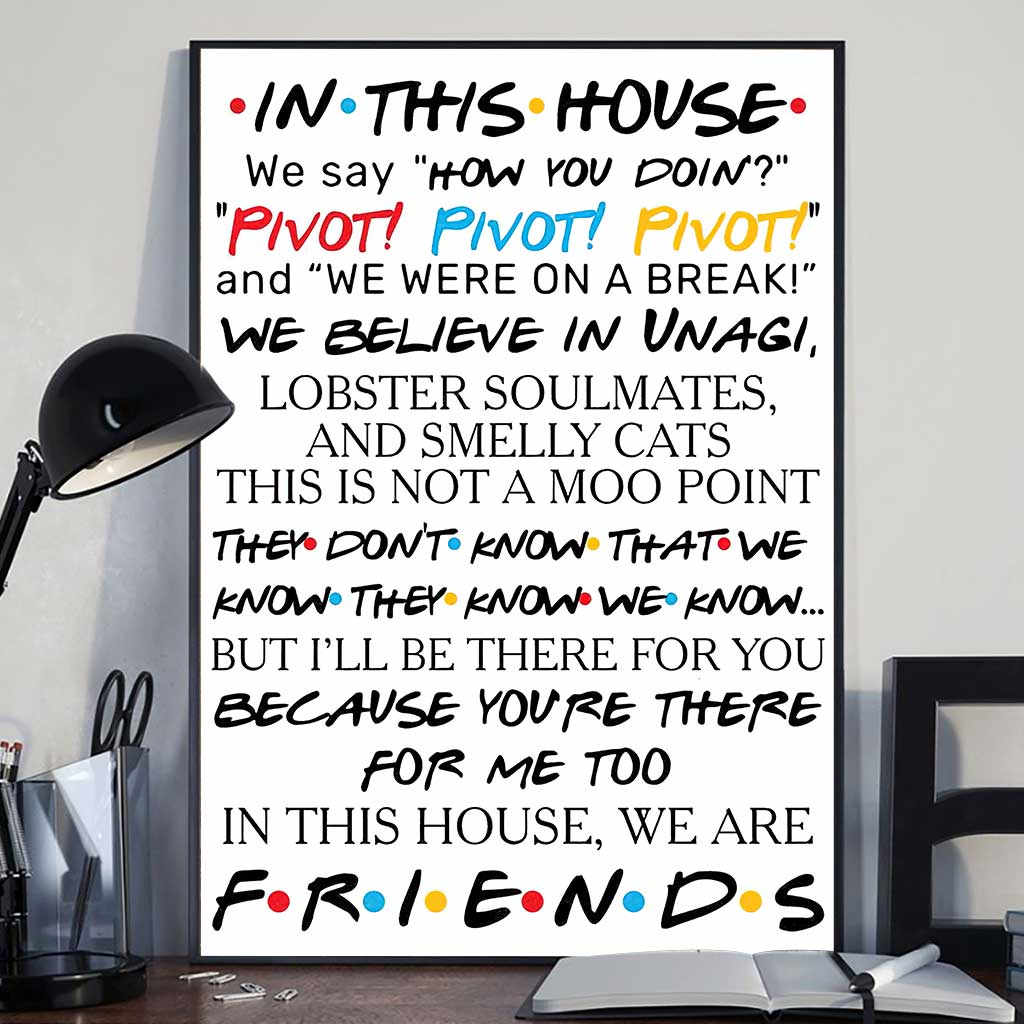 In This House We Are Friend - Family Poster 0921