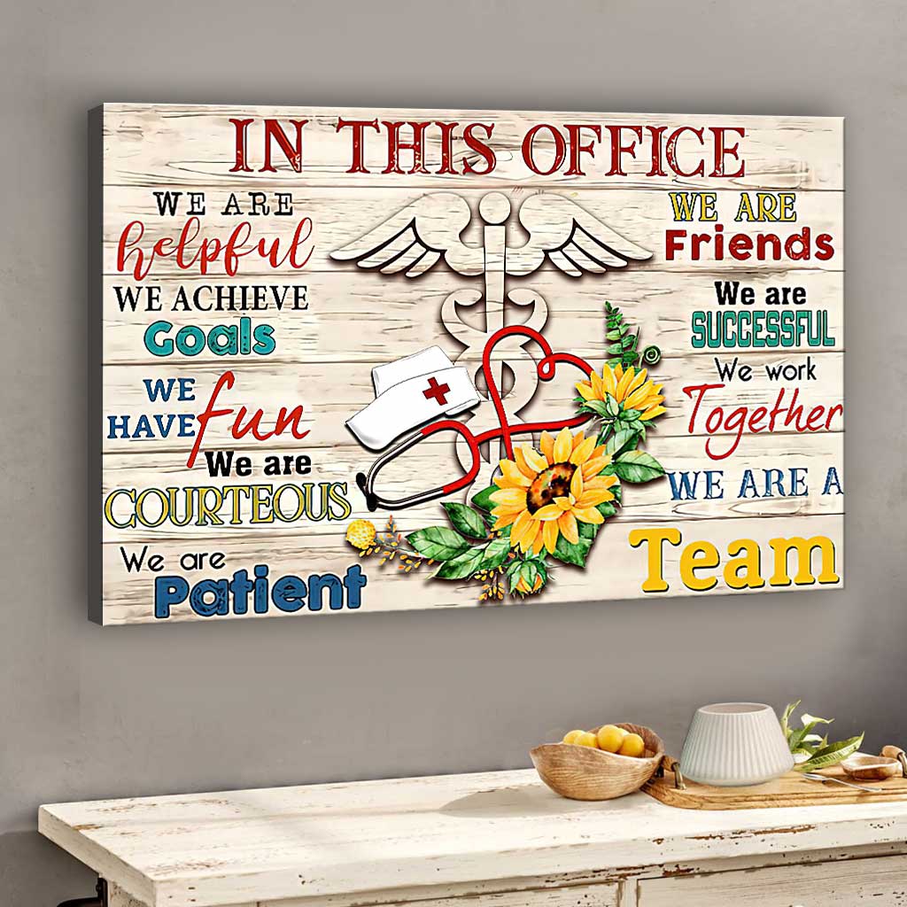 We Are The Nurse Team - Nurse Poster 0921