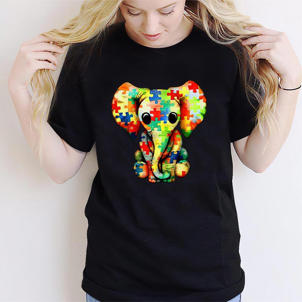 Autism Elephant - Autism Awareness T-shirt and Hoodie 0921
