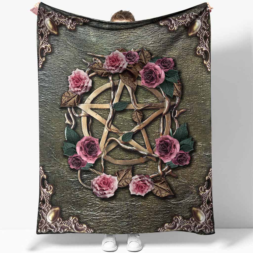 Mystical Witch - Halloween Blanket With 3D Pattern Print