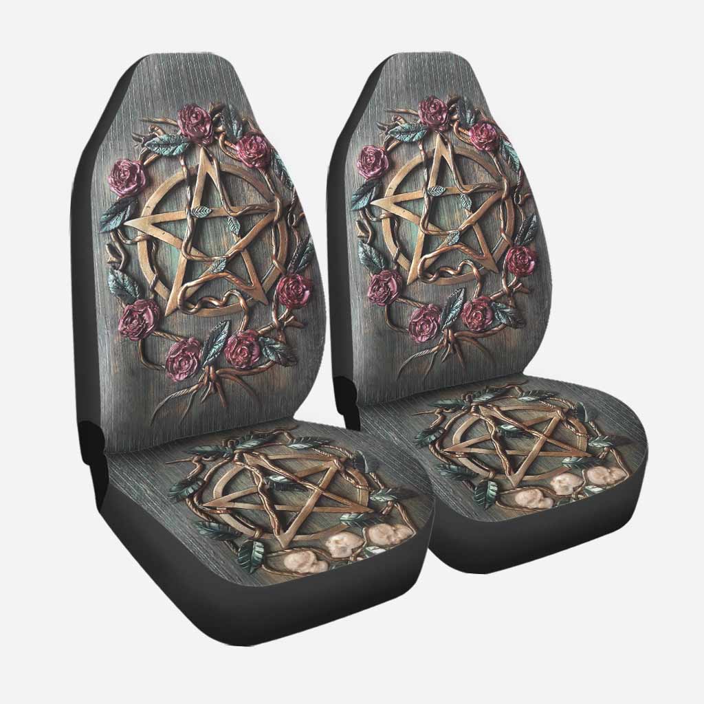 Mystical Witch - Seat Covers With 3D Pattern Print