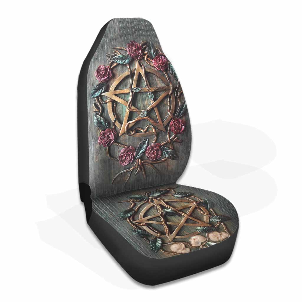 Mystical Witch - Seat Covers With 3D Pattern Print