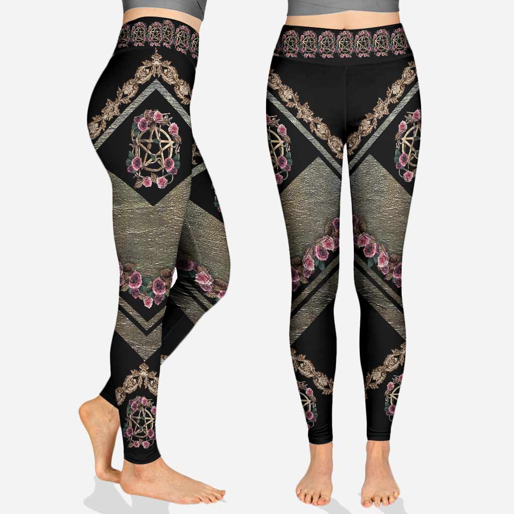 Mystical Witch 3D Pattern Print Leggings