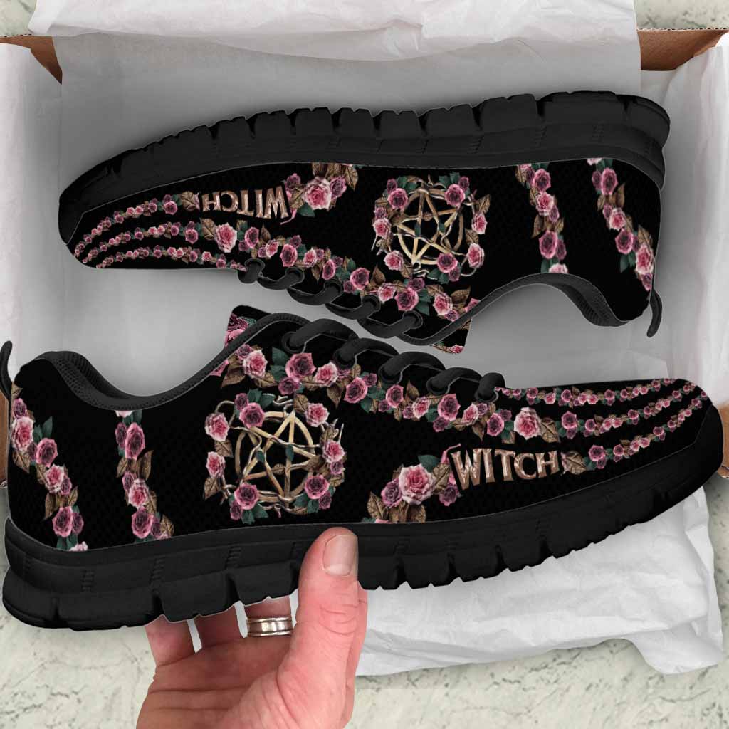 Mystical Witch 3D Pattern Print Sneakers