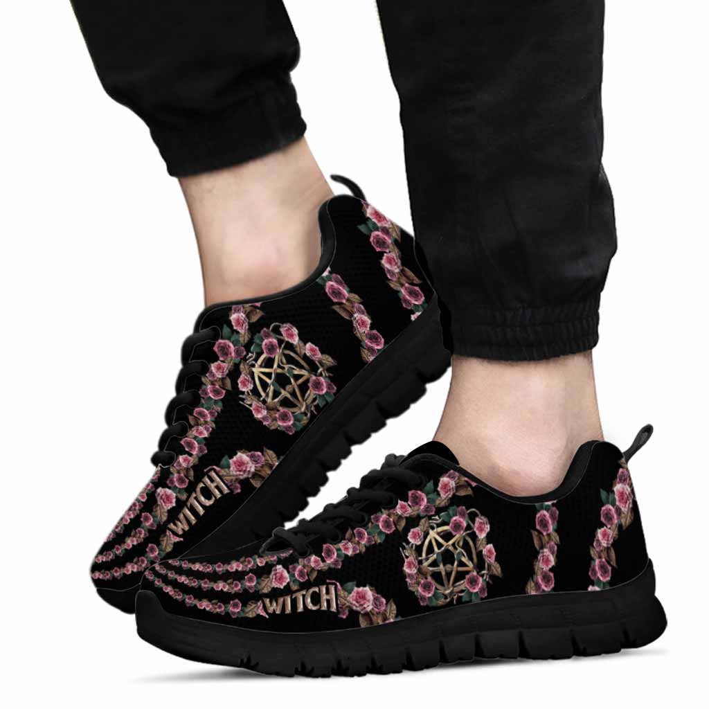 Mystical Witch 3D Pattern Print Sneakers