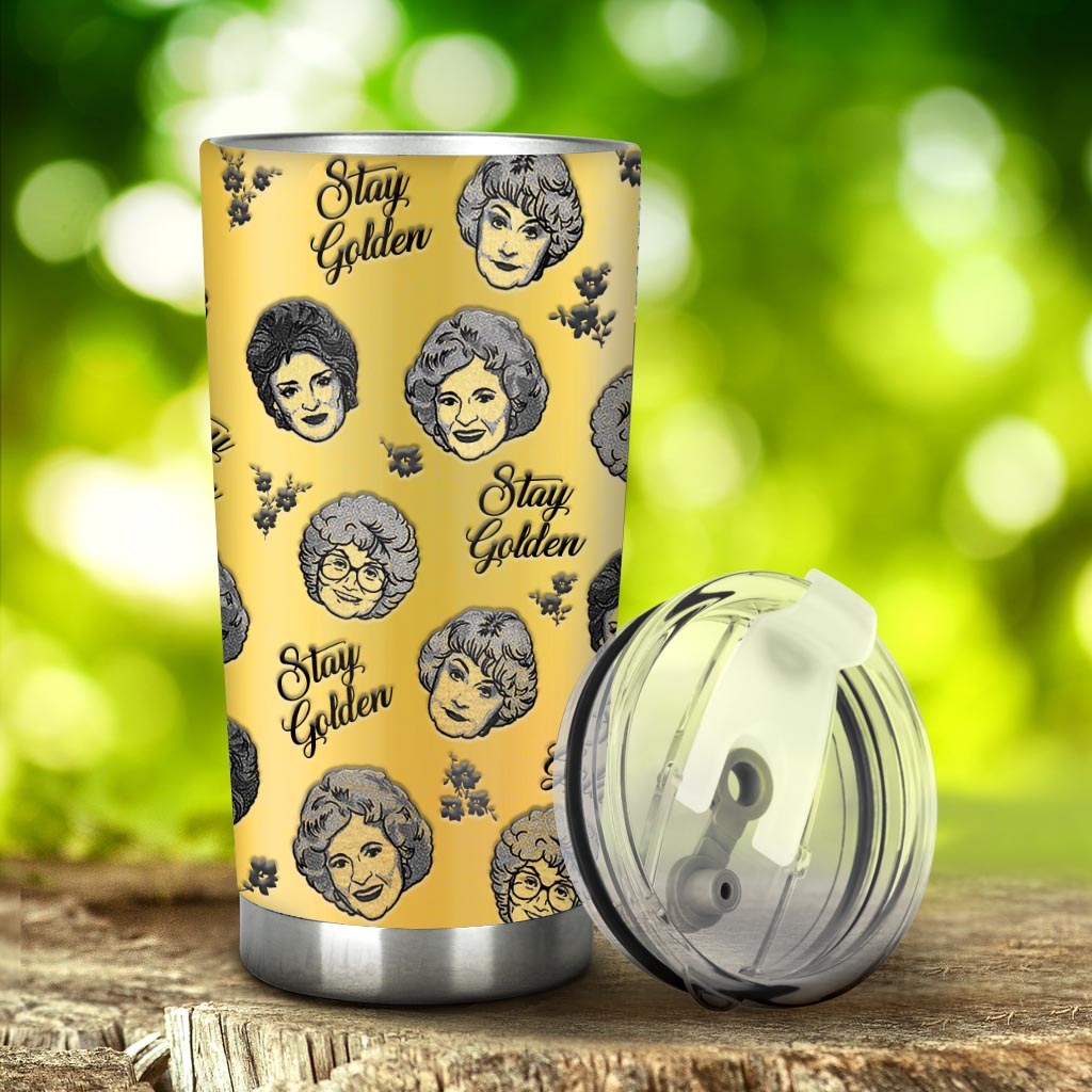 Stay Golden - Personalized Tumbler