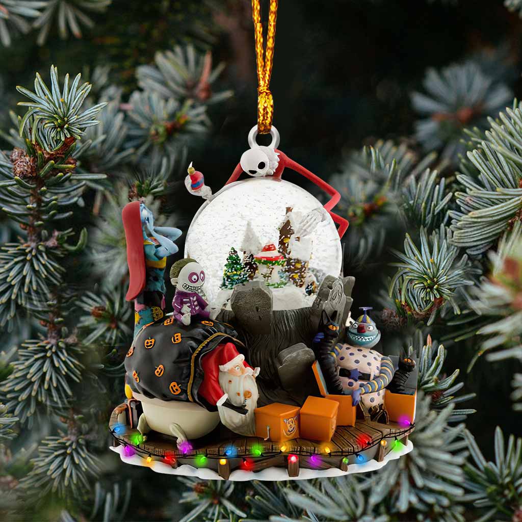 Chrismas Is Coming - Nightmare Ornament (Printed On Both Sides)