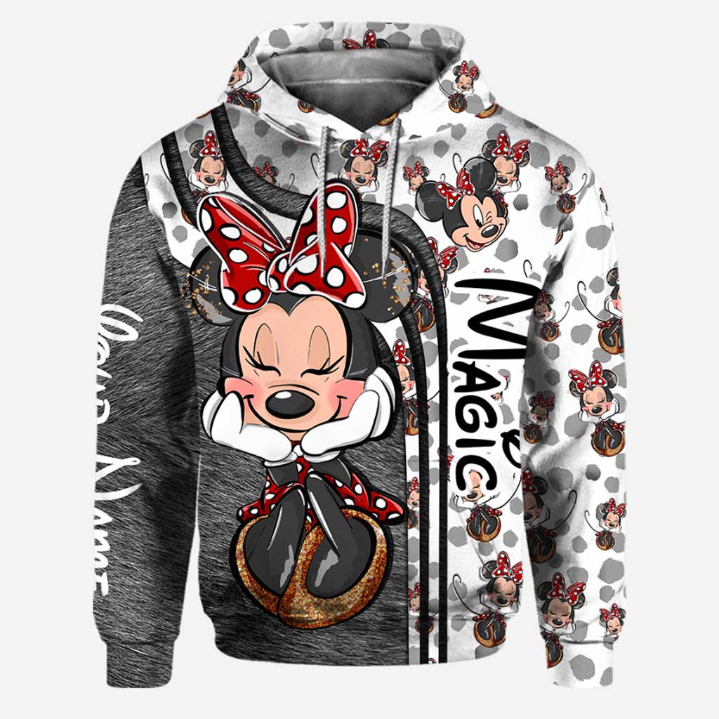 Never Too Old For Magic - Personalized Mouse Hoodie And Leggings