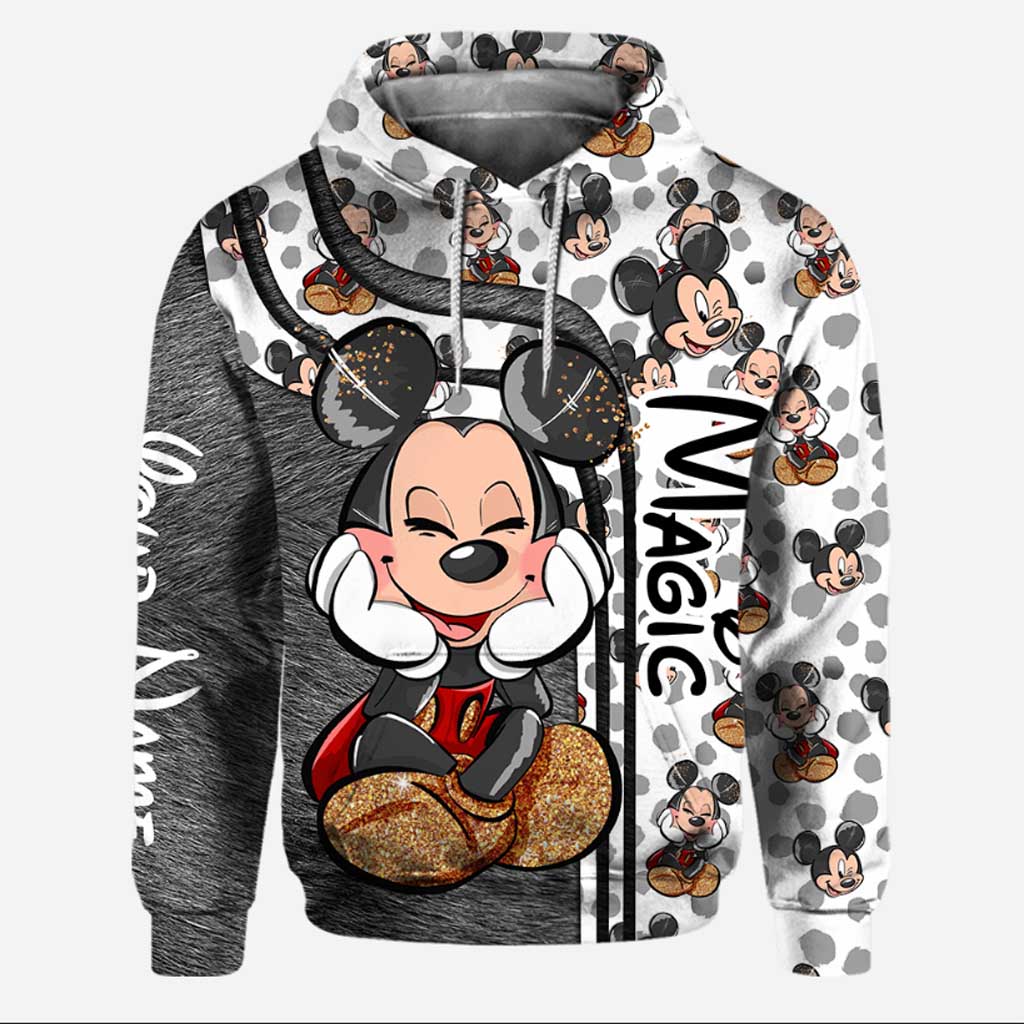 Never Too Old For Magic - Personalized Mouse Hoodie And Leggings