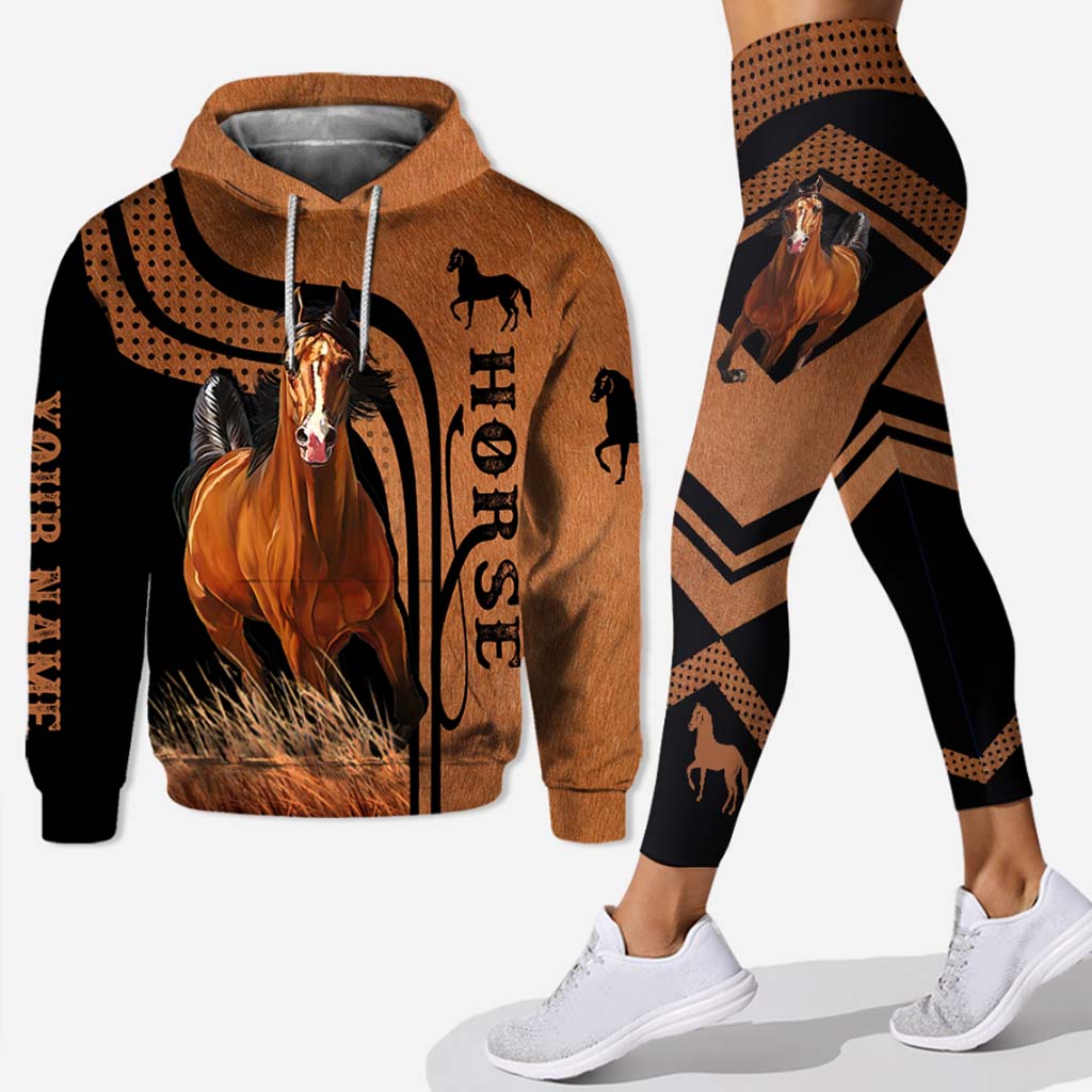 Love Horses - Personalized Hoodie and Leggings