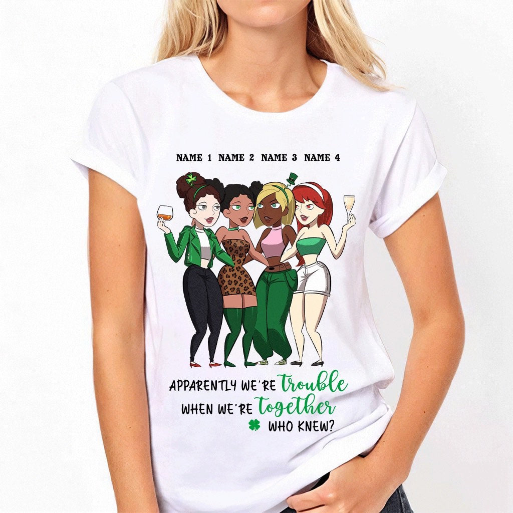 Shenanigans Coordinators - Personalized St. Patrick‘s Day Bestie T-shirt and Hoodie