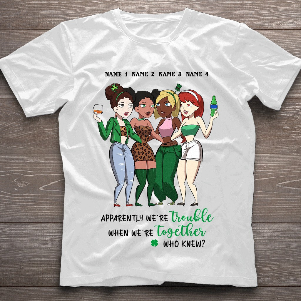 Shenanigans Coordinators - Personalized St. Patrick‘s Day Bestie T-shirt and Hoodie