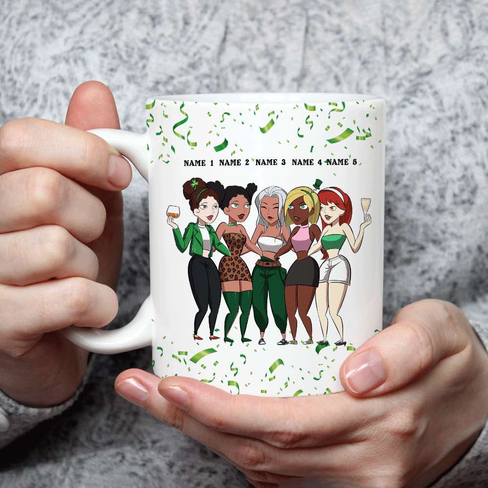 Coordinators - Personalized St. Patrick‘s Day Bestie Mug