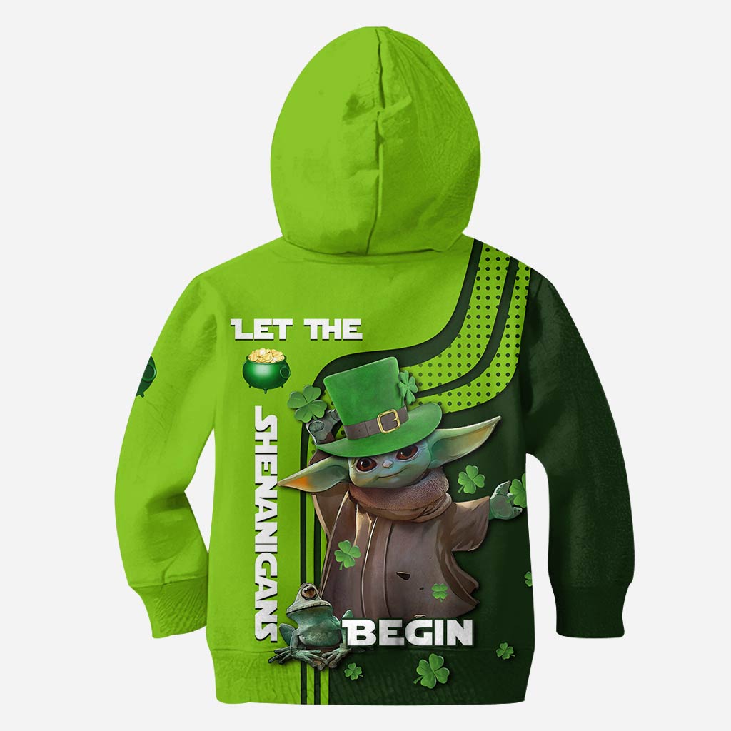 Let The Shenanigans Begin - Personalized St. Patrick's Day Hoodie And Leggings