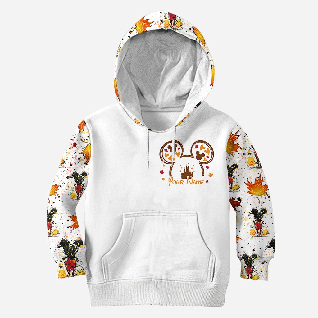 Hello Fall - Personalized Mouse Hoodie and Leggings