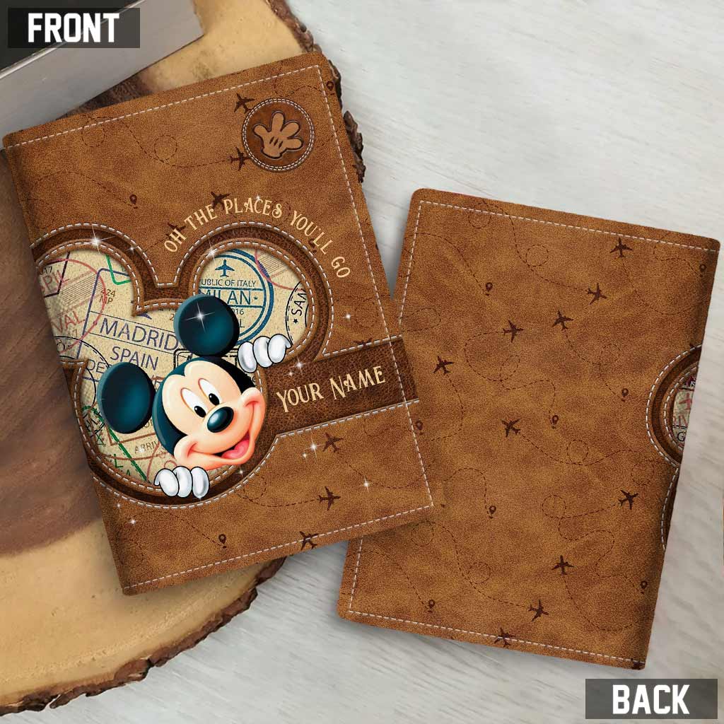 Oh The Places You'll Go - Personalized Travelling Passport Holder