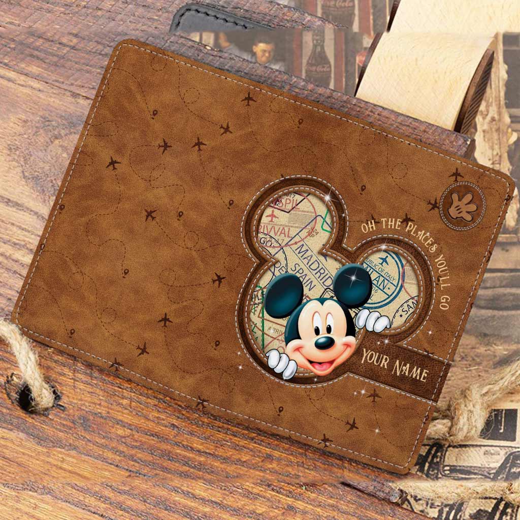 Oh The Places You'll Go - Personalized Travelling Passport Holder