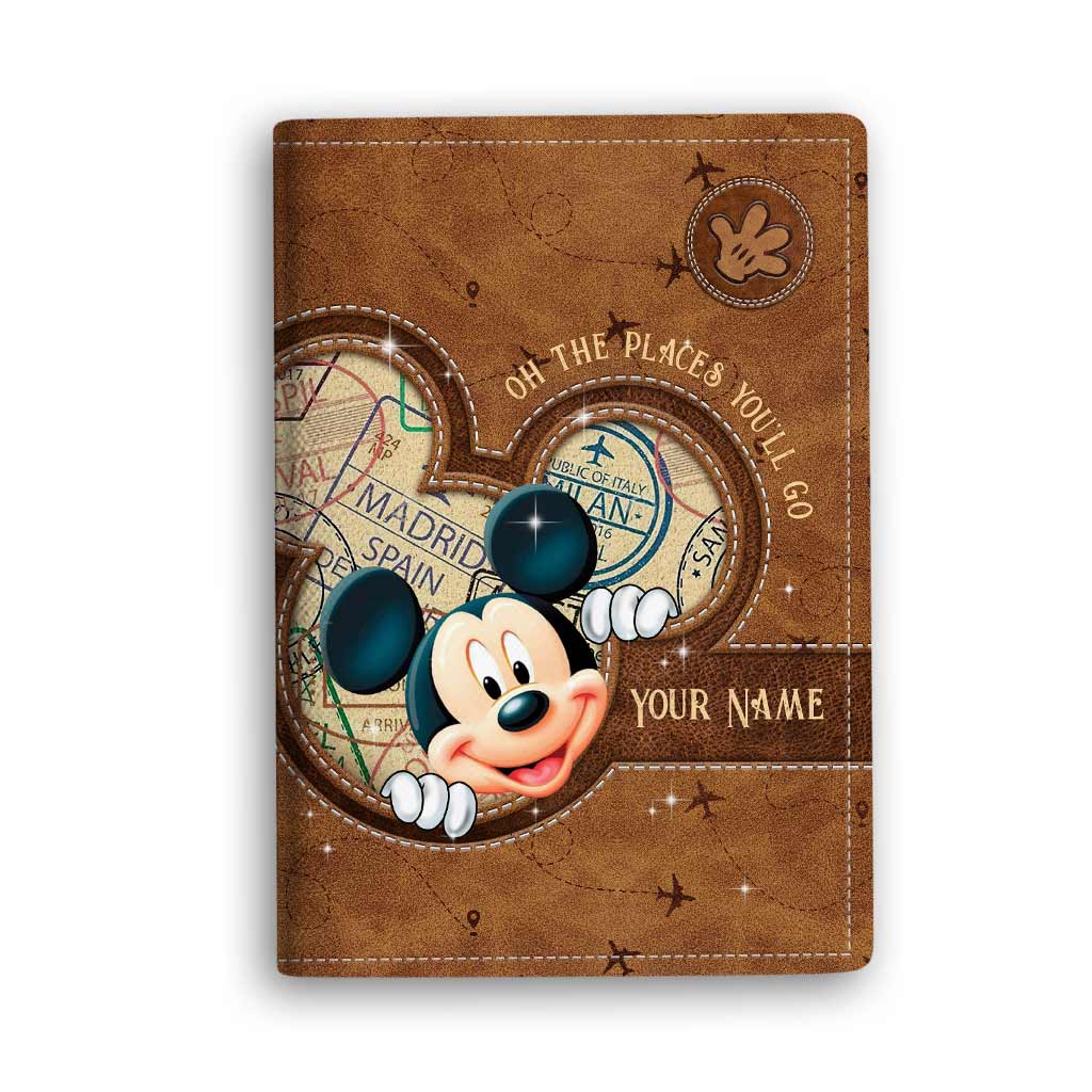 Oh The Places You'll Go - Personalized Travelling Passport Holder
