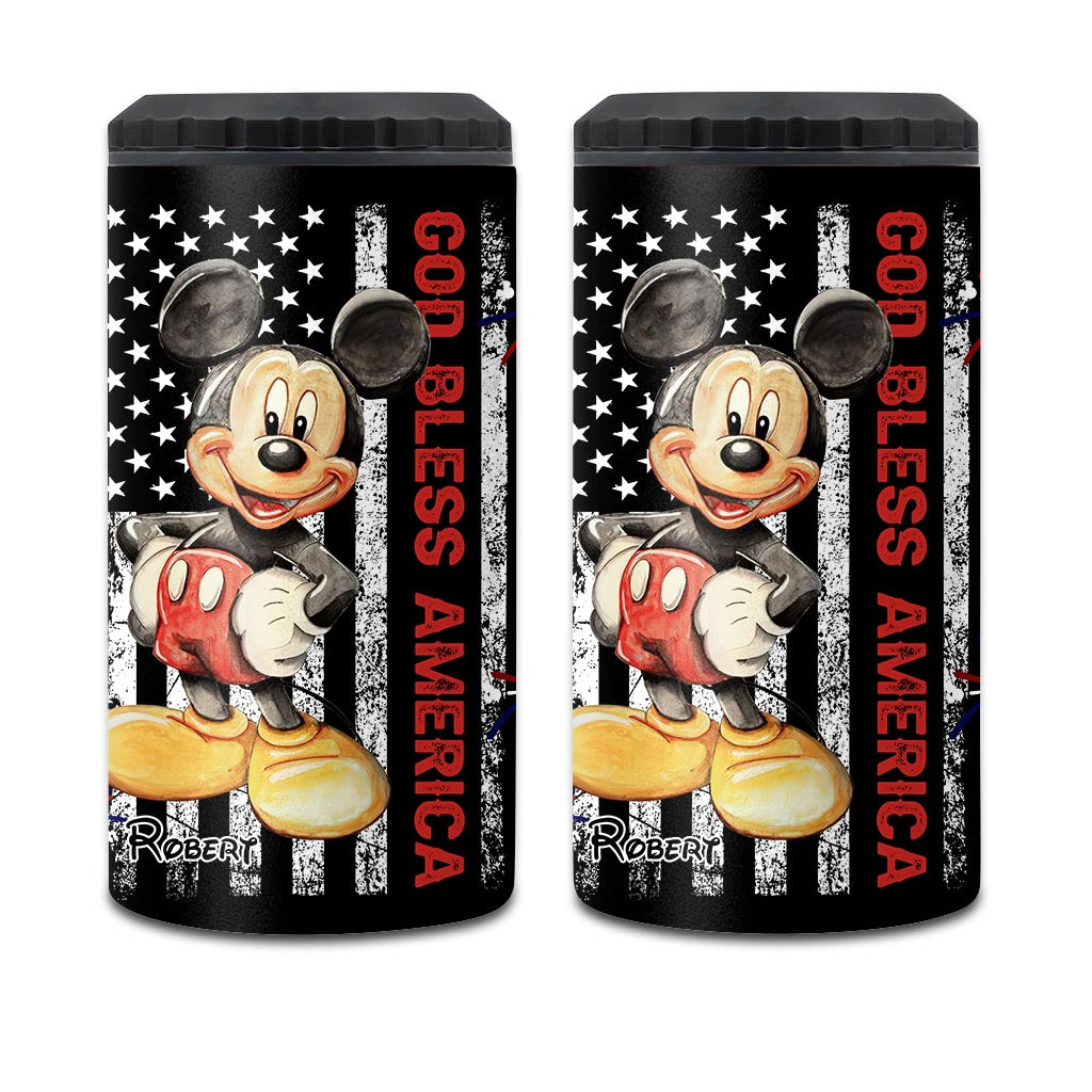 July Mouse - Personalized Mouse Can Cooler