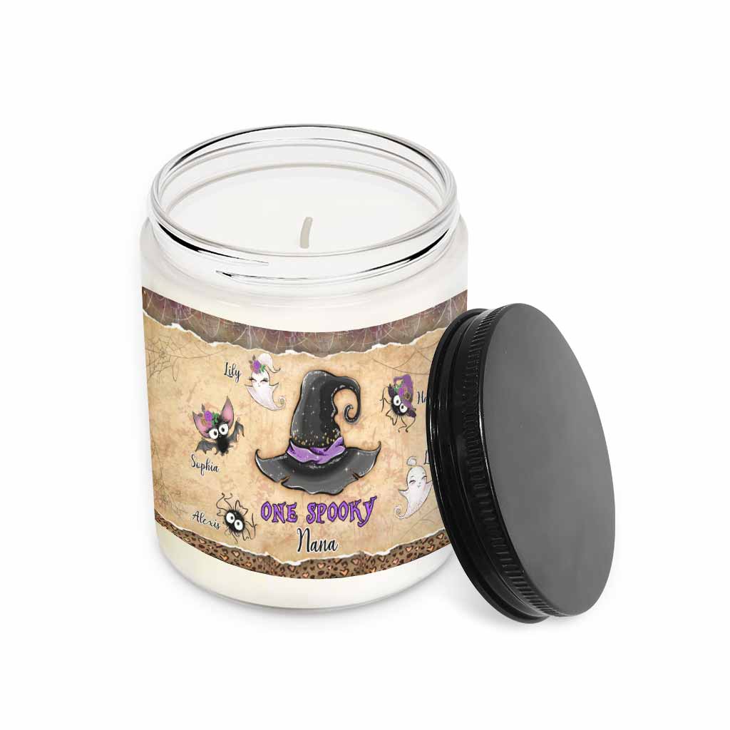 One Spooky Nana - Personalized Halloween Grandma Candle