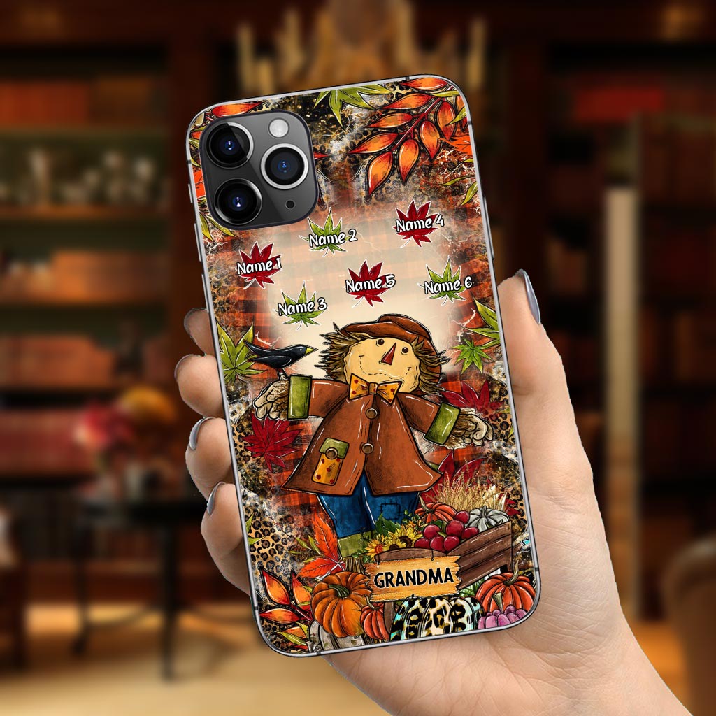 Grandma - Personalized Fall Grandma Phone Case