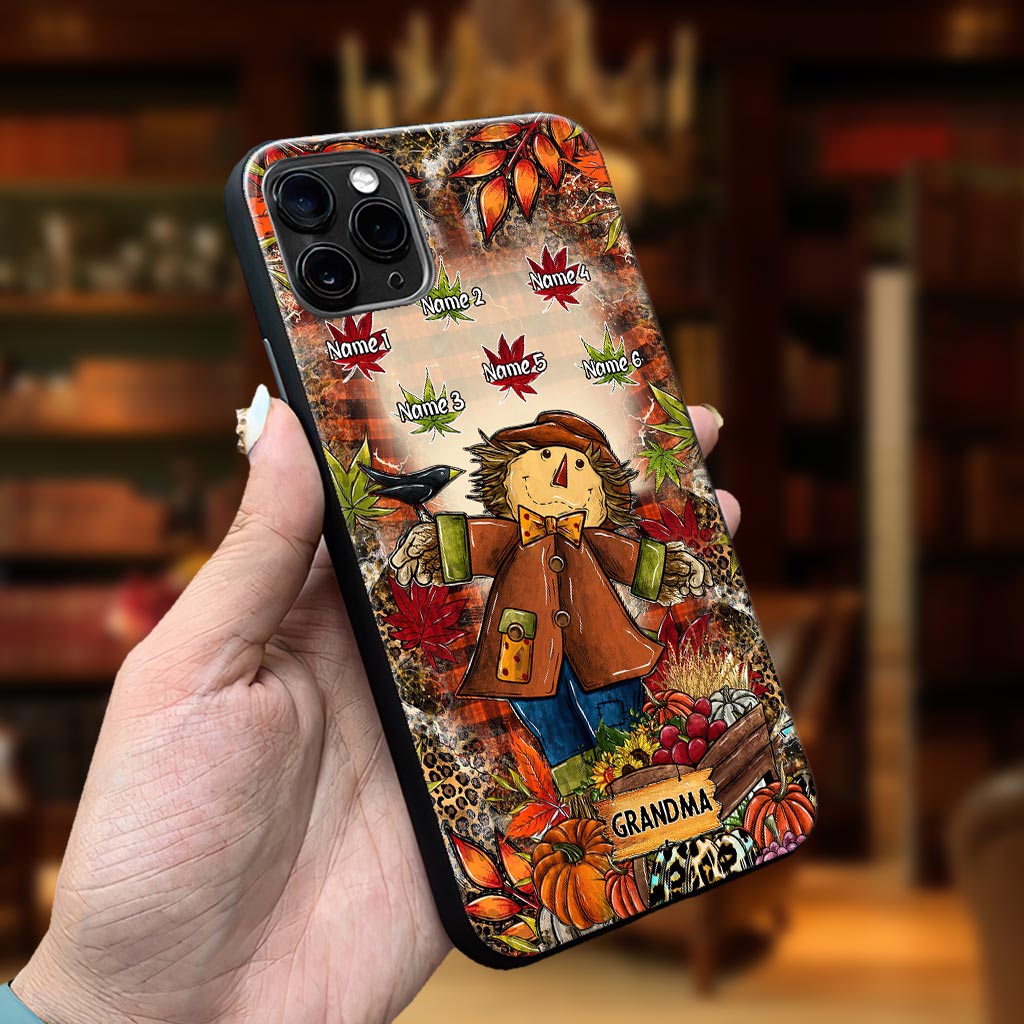 Grandma - Personalized Fall Grandma Phone Case